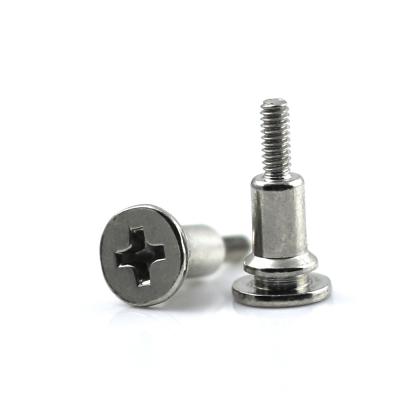 China Custom Flat Pan Shoulder Bolts Precision Step Nickel Plated Screw Factory Price Wholesale for sale