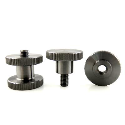 China Stainless Steel Electrical Flat Head Gear Thumb Screw Step Knurled Shoulder Bolt for sale