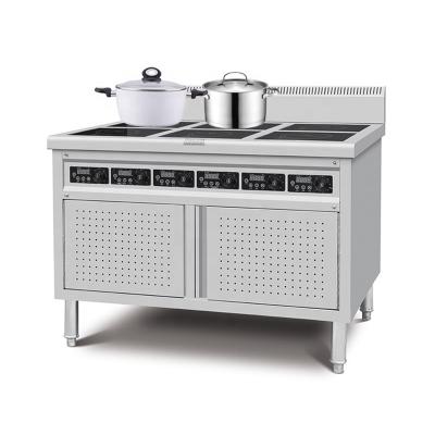 China Smoothtop 6*2500/3500w Kitchen Countertop Electric Cooking Stove Induction Ranges Cooker for sale