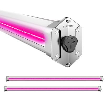 China Easy To Install Flaexstar Interlighting Led Grow Light Bar Tube 100W High 3 Watt UMOL PPFD Red Grow Lights for sale