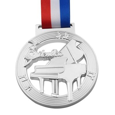 China Europe machine for making your own design metal bulk sports music medals for sale