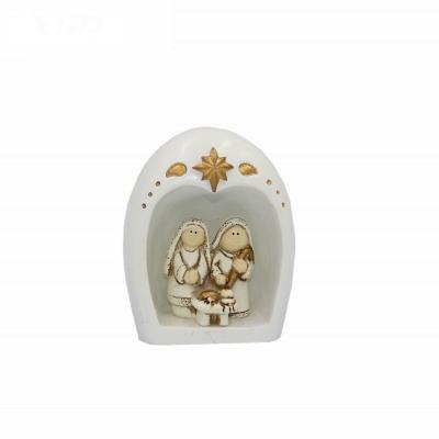 China Europe Wholesales Figures Jesus Home Decor Polyresin Vivid Style Gifts Religion for sale