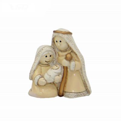 China Vivid Europe Polyresin Christmas Religion Family Jesus Home Decoration Gifts for sale