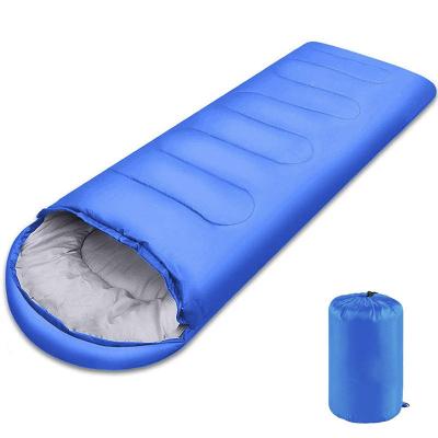 China 170T Polyester Adult Hollow Cotton Fiber Silk Fiber Adult Ultralight Portable Waterproof Outdoor Portable Camping Sleeping Bag Envelope Type for sale