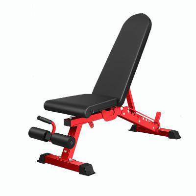 China Angle Adjustable Commercial With Slope And Drop Flat Exercise Adjustable Dumbbell Foldable Weight Bench for sale