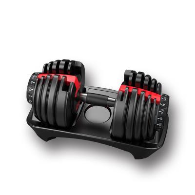 China Adjustable Weight Box In Stock Big Weights 40Kg Quickly 24Kg Free Fitness Dumbbells Pair Adjustable Dumbbell for sale