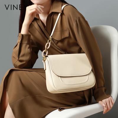 China 100% Viney Fashion Global Custom 100% Genuine Leather Eco-friendly Women Shoulder Bags Luxury Handbags Woman Bags for sale