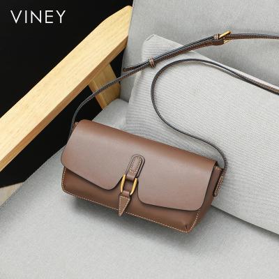 China High Quality Match All Genuine Leather Sling Cross Body Bag From Nova Shopping Bag Manufacturer Fashion Message for sale