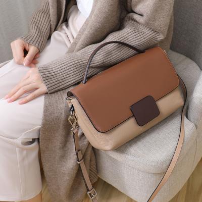 China 2022 New Fashion OEM Key Logo Popular Cover Unique Ladies Trendy Customized Cross - Body Leather Clutch Shoulder Bags Women Handbags for sale