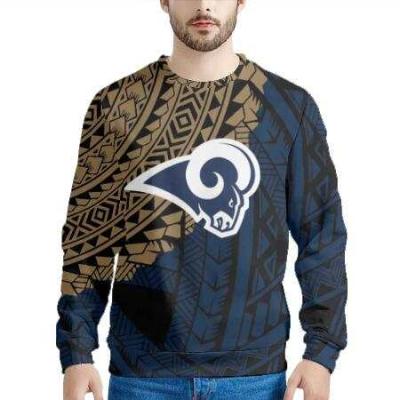 China HOT SALE Anti-wrinkle design NFL American Football Pod Crewneck Men Pullover Fashion Polynesian Samoan Tribal Men Outdoor Sweatshirts for sale