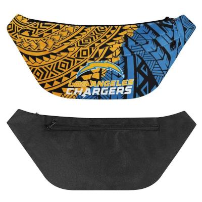 China 2021 New Arrivals Water Proof Design NFL American Football Polynesian Samoan Samoan Tribal Waist Bag Team Printing Premium Fanny Pack for sale