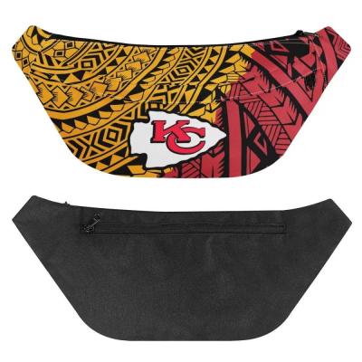 China High Quality Polynesian Samoan Tribal American Football Team Custom Sport Best Fashion Water Proof Cheap Price Design NFL Fanny Bag 2021 for sale