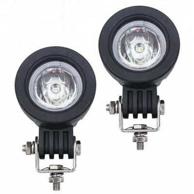 China 10W Aluminum Round Led Spot Drive Light Motorcycle Auxiliary Lights For 12V Offroad Led Lights for sale