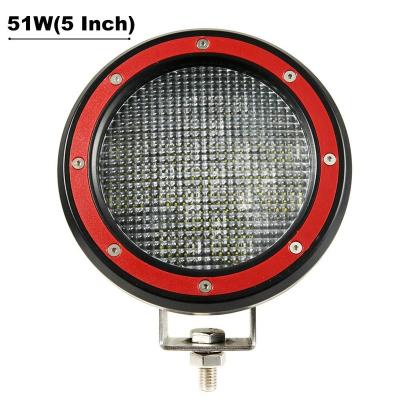 China MORSUN Aluminum 5 Inch Round LED Flood Light Waterproof Fog Light Offroad Driving Led Light For Jeep SUV Boat Truck ATV Car for sale