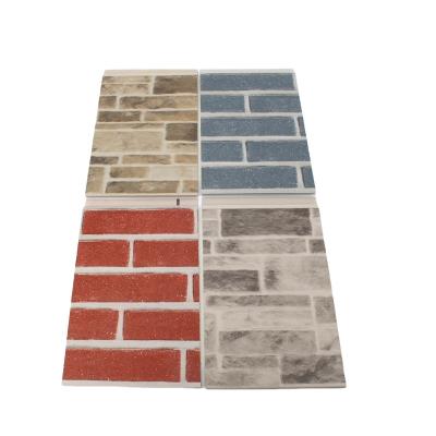 China Metal Castle Modern Exterior Decorative Brick Wall Panel for sale