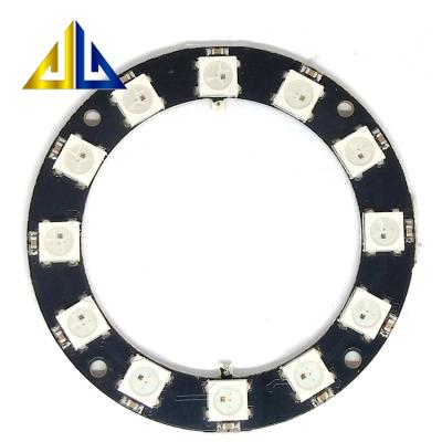 China 12 Bit WS2812 5050 RGB LED RGB LED 12 Bit Smart Full Color WS2812 5050 RGB LED Ring Development Board for sale