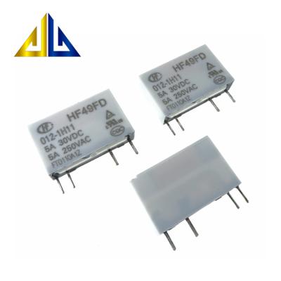 China Sealed Original HF49FD-012-1H11 Power Relay 4Pin 5A 12V HF49FD-012-1H11 Replace PA1A-12VDC HF49FD-012-1H11T for sale