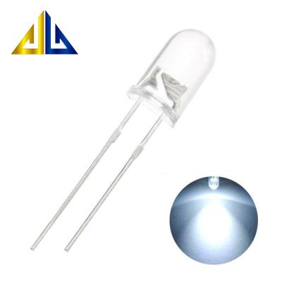 China High Quality LED Lamp 1000pcs=1bag Long Transparent White 25mm 5mm LED Bollard Highlight Led Street Light Led Ceiling Light Led Light for sale