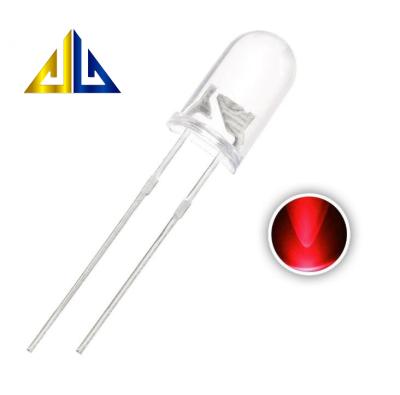 China High Transparent LED Lamp 5mm Red LED Panel Light Led Diode 1000pcs=1bag for sale