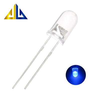 China High Quality LED Lamp Transparent Blue High Light 5mm LED Led Diode 1000pcs=1bag for sale