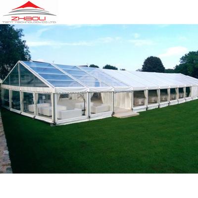 China Cheap Extruded Aluminum Frame GB6061/T6 1000 Aluminum Frame Cheap People Aluminum Frame Second Hand Span Party Marquee Clear Event Wedding for sale