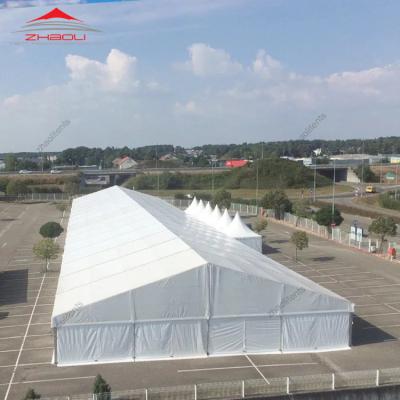 China 100% Waterproof Aluminum 500 Seater Glass Wall Wedding Canopy Tent for sale