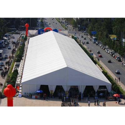 China Huge Aluminum Frame Tent Waterproof/Fireproof/Wind-resistant 30m Width For Events 2000 Capacity for sale