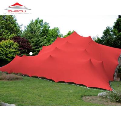 China 100 Person High Quality Outdoor Free Standing Style Wedding Stretch Tent Waterproof/Fireproof/Wind-resistant New Design for sale