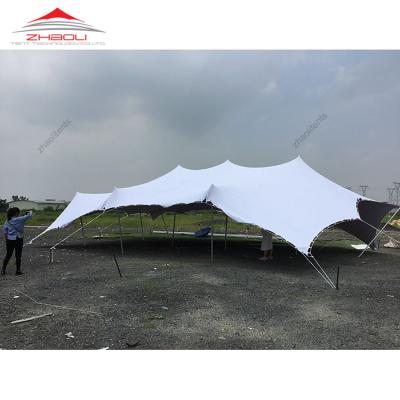 China Luxury Outdoor Waterproof/Fireproof/Wind-Resistant Zelt Material Wedding Party Trade Show Folding Stretch Tent for sale