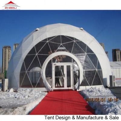 China Activities Tent Guangzhou Geodesic Round Dome Tent Diameter 15m For Outdoor Fashion Show / Party / Event for sale