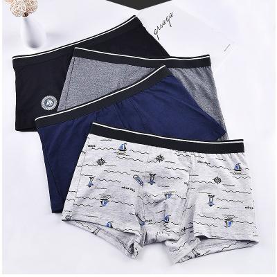 China Wholesale Cheap Comfortable Antibacterial Mens Manufacturer Underwear Boxers BOXER Briefs Mens Clothing For Men Custom Pattern Spandex / Modal Box for sale