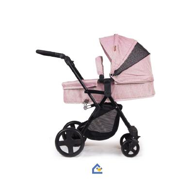 China 2021 Eco-Friendly Certified 3 in 1 Outdoor Baby Strollers Strollers Walkers Carriers Baby Pram for sale