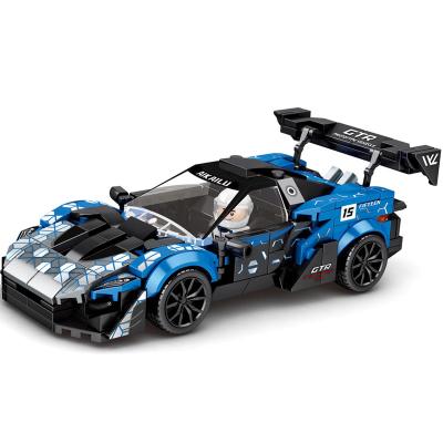 China DIY Building Brick 2022 Speed ​​Champions Senna Removal Racing Sports Car MOC Building Blocks Vehicle Figures Bricks Classic Model Toys For Kid for sale