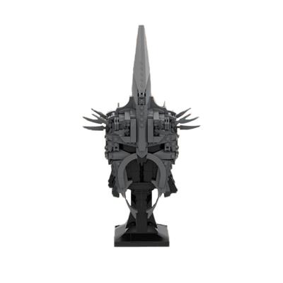 China DIY Building Brick MOC Witch King Helmet Model Building Block Set Model Movie Characters Children Toys Gifts for sale