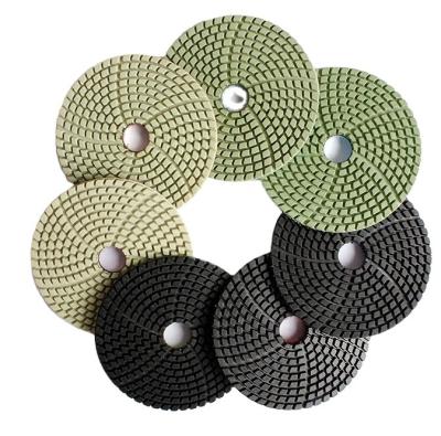 China Polishing Wholesale Diamond Polishing Pad Flexible Grinding Discs For Granite Quartz Artificial Stone Concrete Marble Diamond Polish Wheel for sale