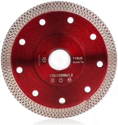 China Granite/Stone/Concrete/Marble Pexcraft 4.5 Inch Super Thin Diamond Netwave Tile Blade Cutter Disc Saw Blade For Cutting Porcelain Tiles Marbles for sale