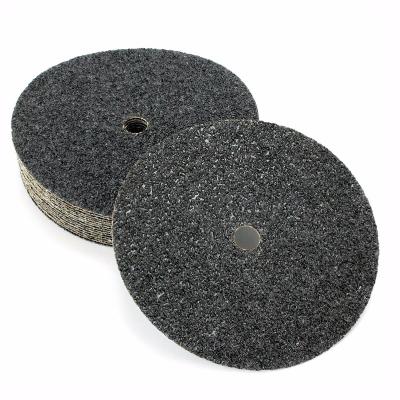 China SILICON fiber POLISHING sanding disc 4.5 inch fiber sanding disc for sale