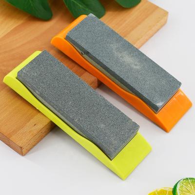 China Sustainable Premium Knife Sharpening Stone Whetstone 120/240# With PP Base for sale