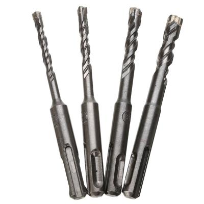 China Stainless Steel and Iron Drilling 110mm*5/6/8/10mm SDS Concrete Drill Bits Plus Slot Masonry Hammer Head Tool Bit High Speed ​​Drilling Tool for sale