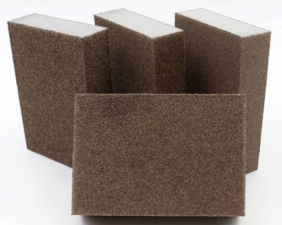 Chine Sponge Abrasive Hand Sponge Outdoor Polishing Sanding Sanding Block, Washable and Reusable, Factory Price à vendre