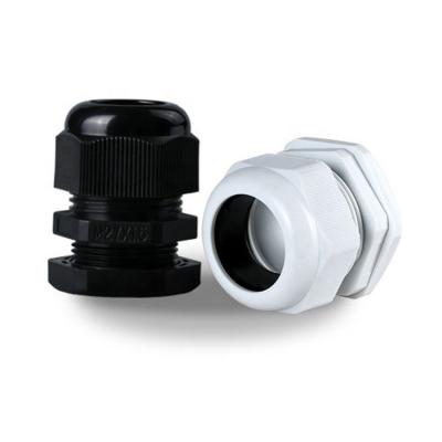 China Gasket Plug Firmly Cable M27 IP68 IP69K Waterproof Polyamide Nylon Cable Gland With Viton O-ring For 6-12mm Diameter Cable for sale