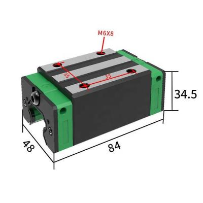 China High precision machine HGH25CA high quality 20mm linear guide rail HGH25 for CNC machines for sale