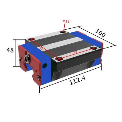 China High Precision Machine HGW35CA Linear Guide Rail And Linear Ball Screw Slider Linear Guide Rail for sale