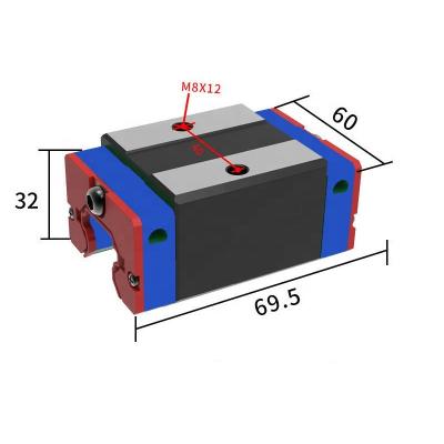 China High Precision Linear Machine EGH30SA EGW30CC EGH30CA HGH30CA Z0 ZA Linear Guides EGH30SA Linear Carriage Block EGH30 Rail for sale