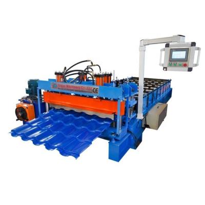 China High Production Speed ​​Glazed Tile Roof Making Roll Forming Machine for sale