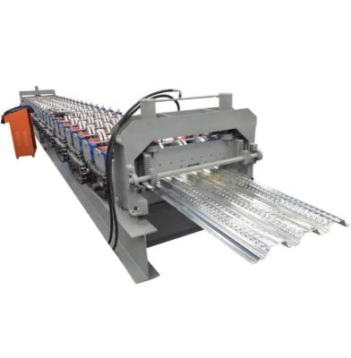 China Automatic / Manual Steel Profile Floor Deck Cold Roll Forming Machine for sale