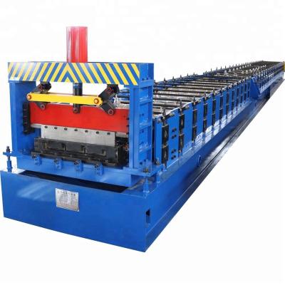 China High Production Speed ​​Galvanized Sheet Metal Floor Deck Roll Forming Machine for sale