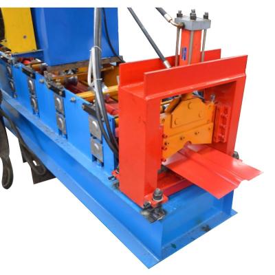 China Automatic/Manual Roof Tile Ridge Cap Roll Forming Machine for sale