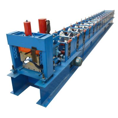 China High Production Speed ​​Automatic Metal Sheet Roof Ridge Cap Tile Cold Roll Forming Machine for sale