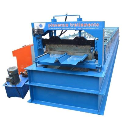 China Automatic / Manual Self Lock Roofing Sheet Roll Forming Machine for sale